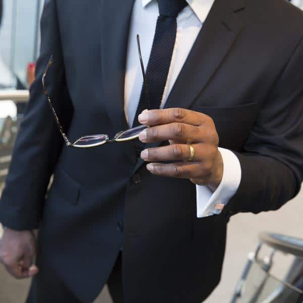 Pink Opal luxury cufflinks