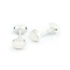Mother of Pearl sterling silver cufflinks