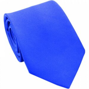 Royal Blue Woven Silk Tie